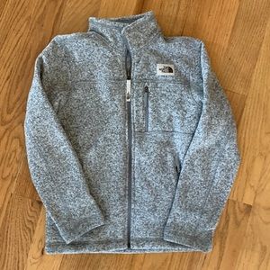 The North Face boys fleece sweater jacket